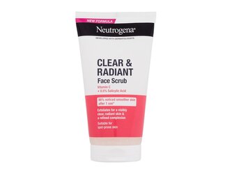 Neutrogena Clear & Radiant Peeling Face Scrub 150 ml unisex