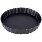 forma koláč d25cm, černý porcelán