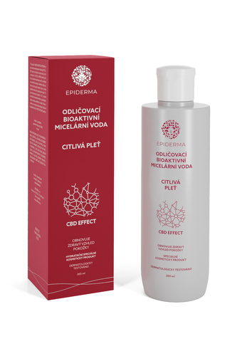 EPIDERMA® Bioaktivní micelární odličovací voda 300 ml Epiderma