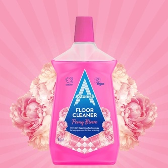 Čistič na podlahu s vůní pivoňky Peony Bloom 1l Astonish