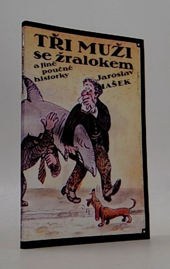 Tři muži se žralokem