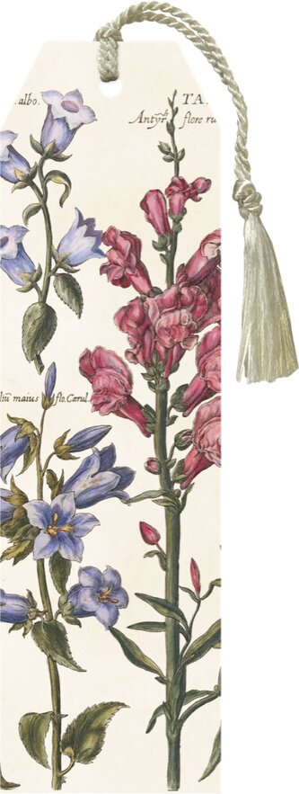 Knižní záložka Blue Flowers