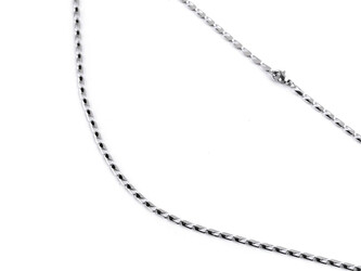 Řetízek z nerezové oceli, unisex - 1 ks - 2 platina