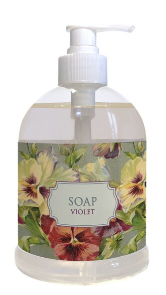 Tekuté mýdlo Pansies
