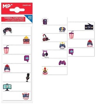 Naprasowanka do podpisywania ubrań Game