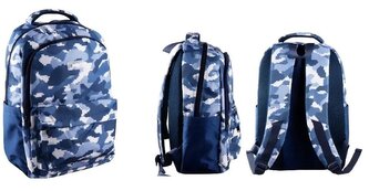 Plecak Triple Militar niebieskie moro