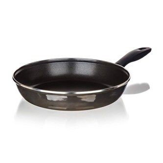 BANQUET Pánev smaltovaná METALLIC Black 28 cm, s nepřilnavým povrchem