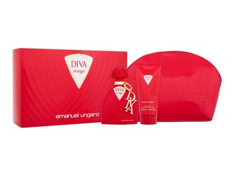 Emanuel Ungaro Diva parfémovaná voda 100 ml + tělové mléko 100 ml + kosmetická taštička