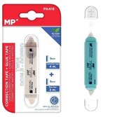 Korektor 2w1 w taśmie oraz kaseta wymienna MIX