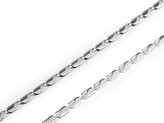 Řetízek z nerezové oceli, unisex - 1 ks - 3 platina