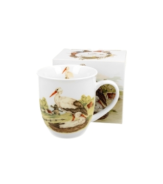 Porcelánový hrnek - čápi, 400 ml Porcelánový hrnek - čápi, 400 ml