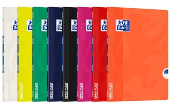 Oxford - Sešit flex Oxford A4/48 listů, čtvereček, mix
