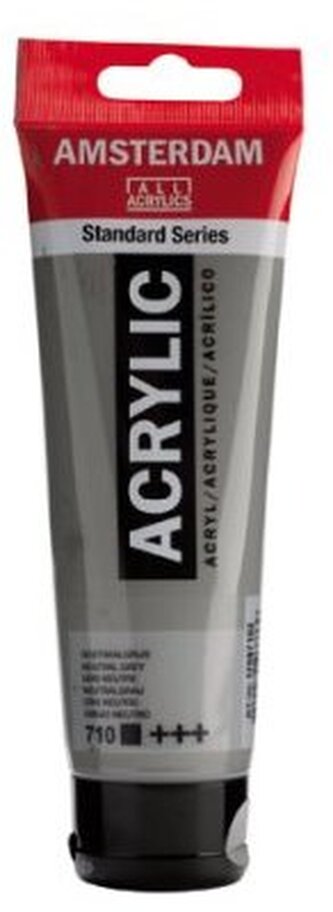 Farba akrylowa nr 710 neutral.grey 120ml, Amsterdam