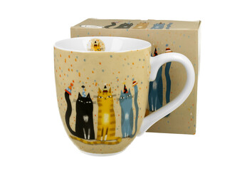 Kubek XXL Koci Świat PARTY