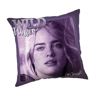 Jerry Fabrics Polštářek Billie Eilish 40x40 cm