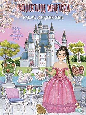 Pałac księżniczek. Projektuję wnętrza z naklejkami