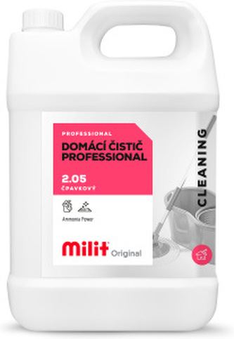 Milit domácí čistič Professional, 5 l