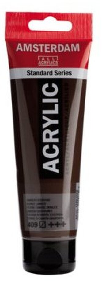 Farba akrylowa nr 409 brunt umber 120ml, Amsterdam
