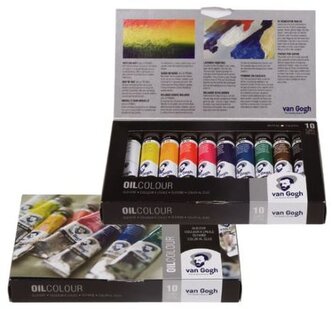 Zestaw farb olejnych w tubach 10x20ml Van Gogh, Talens