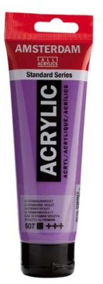 Farba akrylowa nr 507 fiolet ultramarynowy (ultramarin violet ) 120 ml, Amsterdam