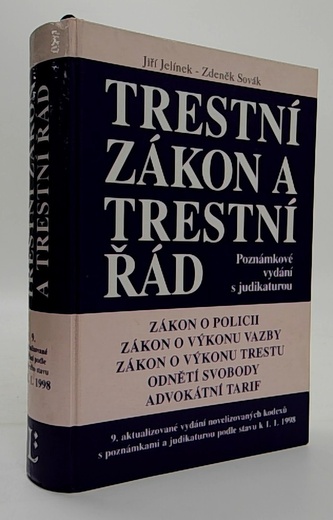 Trestní zákon a trestní řád, poznámkové vydání s judikaturou