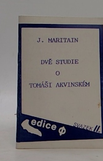 Dvě studie o Tomáši Akvinském