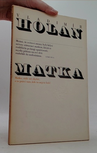 Matka: Matko, stále mi chybíš, a to právě tam, kde to nejvíc bol