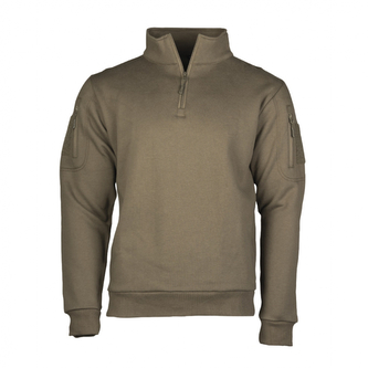 Mikina Mil-Tec Tactical Sweatshirt - olivová, XXL