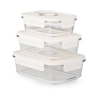 Set G21 vakuovacích dóz, 3 ks Set G21 vakuovacích dóz, 3 ks