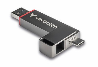 VERBATIM Dual QuickStick USB-C & USB-A USB 3.2 Gen 1 128GB