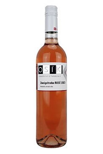 Víno Kosík Zweigeltrebe rose zemské 2023 0,75l