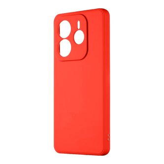 OBAL:ME Matte TPU Kryt pro Xiaomi Redmi Note 14 5G Red