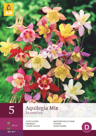 Karta - Orlíček MIX (5 hlíz) "B"