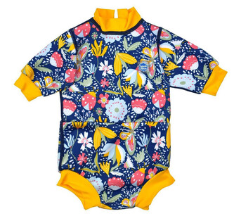 Splash About Baby neoprén - body - Garden Delight Vel. XL (12-24 měs.)
