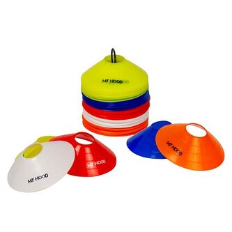 Tréninkové ploché kužely 50 ks My Hood 302044