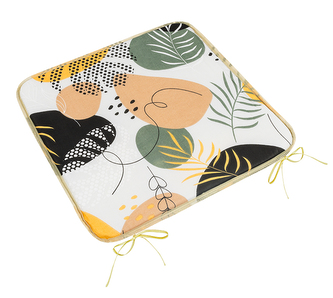 Sedák Adéla hladký - Oblázky béžová - 40x40 cm hladký