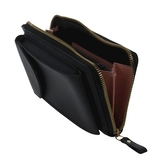 Casual bag s peněženkou, univerzální pouzdro, barva černá