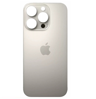 Kryt baterie iPhone 16 PRO MAX silver - Bigger Hole