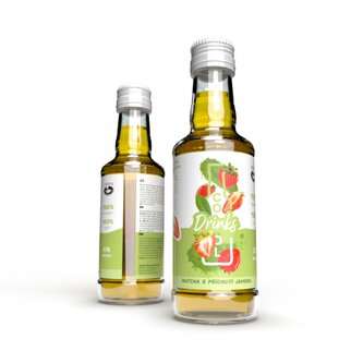 Oxalis Matcha s příchutí Jahoda 200 ml 200 g