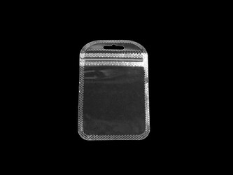 Uzavíratelný sáček se závěsem 6,5x10 cm - 50 ks - transparent