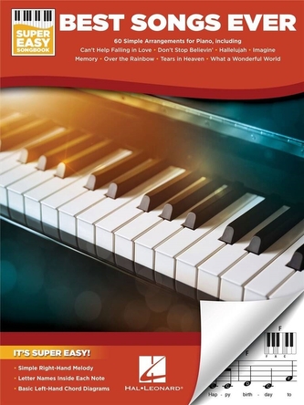 MS MS Best Songs Ever - Super Easy Piano