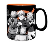Keramický hrnek Naruto Shippuden: Skupina černá & bílá (objem 460 ml)