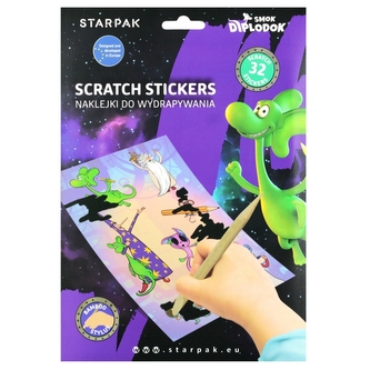 Seškrabovací nálepky