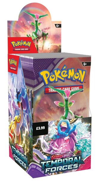 Pokémon TCG: Scarlet & Violet Temporal Forces Kiosk Booster