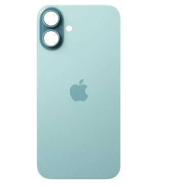 Kryt baterie iPhone 16 teal (tyrkys) - Bigger Hole