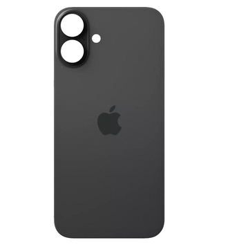 Kryt baterie iPhone 16 PLUS black - Bigger Hole