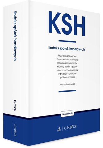 KSH. Kodeks spółek handlowych oraz ustawy towarzyszące wyd. 14