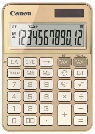 Canon Kalkulacka KS-125KB- GD - Zlatá