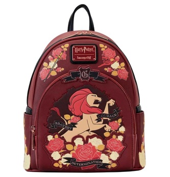 Loungefly Batoh koženkový se lvem, Nebelvír, Harry Potter