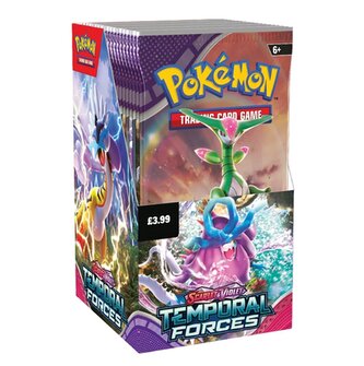 Pokémon TCG: Scarlet & Violet Temporal Forces Kiosk Booster Box (18x Booster)